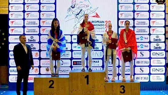 Milli Sporcumuz Sıla Irmak Uzunçavdar Avrupa Şampiyonasında Bronz Madalya Aldı 🇹🇷