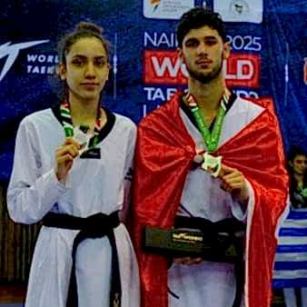 Milli sporculardan gümüş madalya